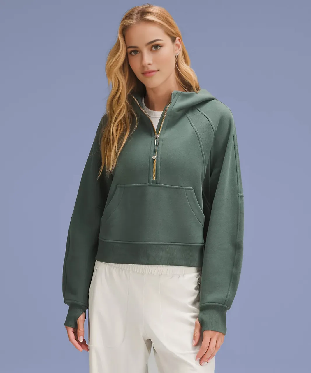 Scuba oversized hoodie with relaxed fit and cozy feel